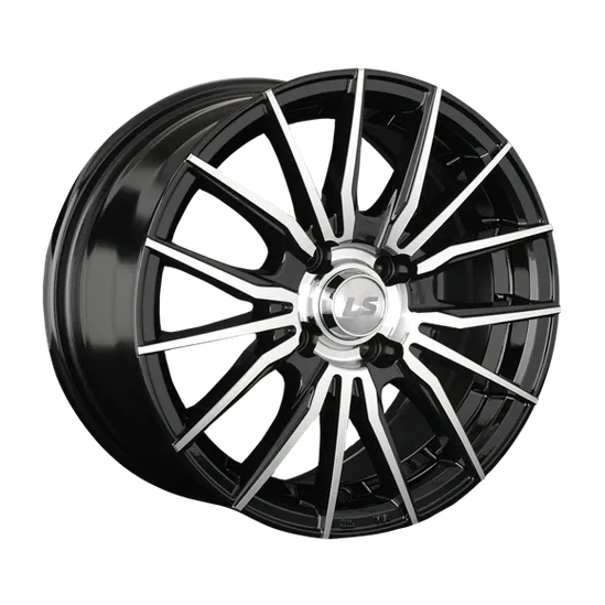 Диск литой R15 6.5J 4x100/73.1 ET40 LS 791 BKF S035312