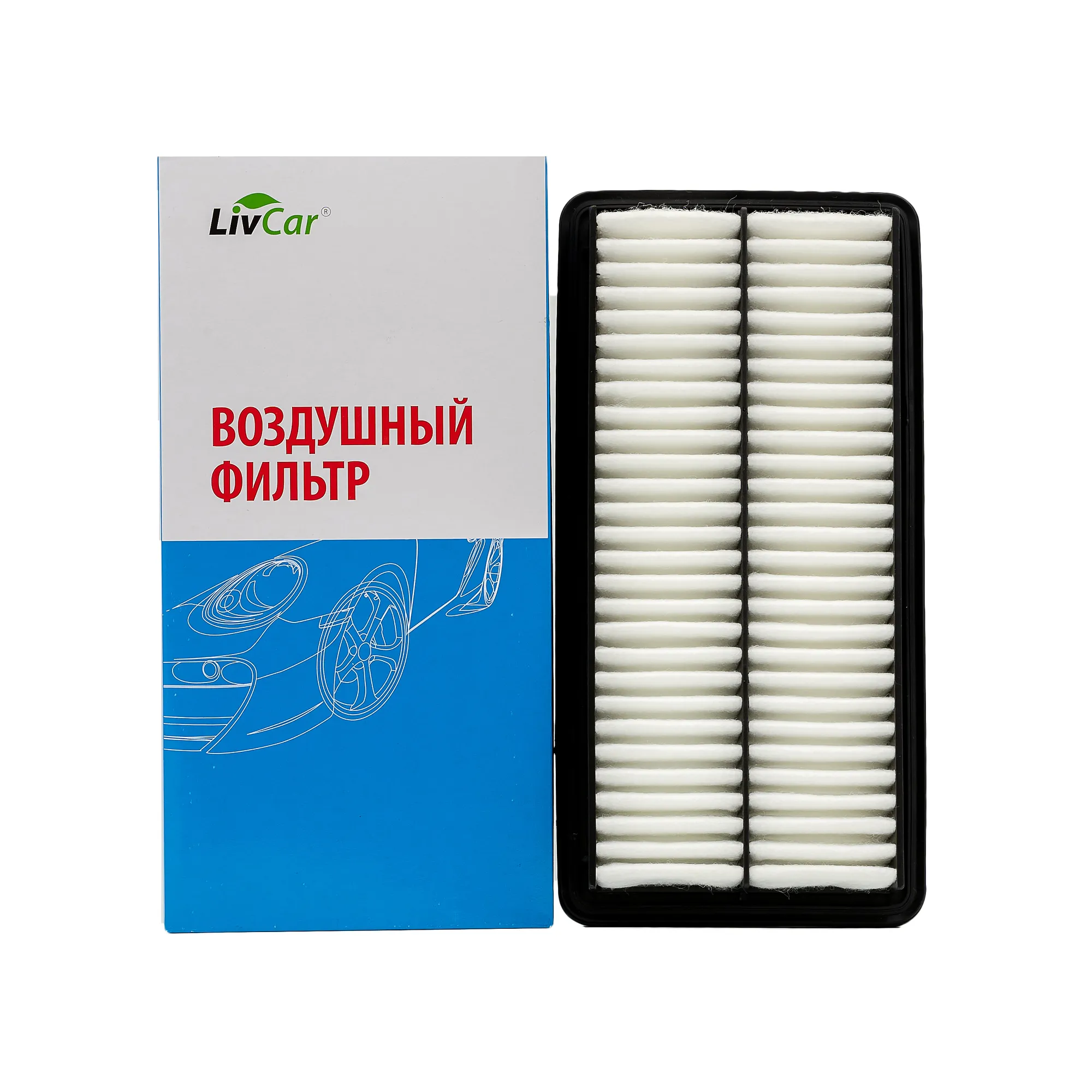 Фильтр воздушный LivCar OEM 16546-AA140 SUBARU (VIC A-9002) LIVCAR LCB0065A