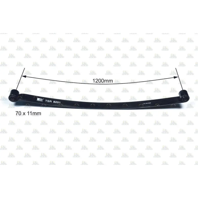 Рессора лист коренной ZEVS TSR 8201