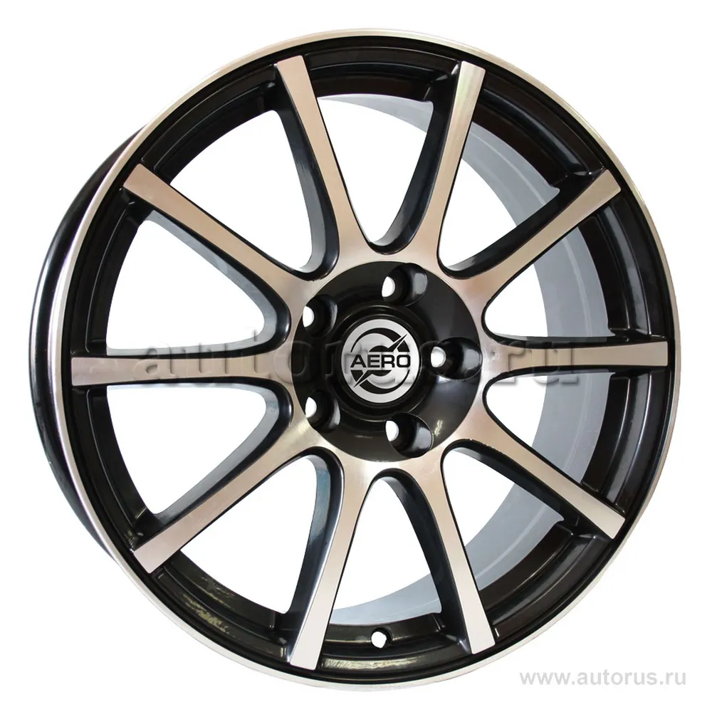 Диск литой R17 7J 5x114.3/60.1 ET45 AERO A1271 BFP 41065506