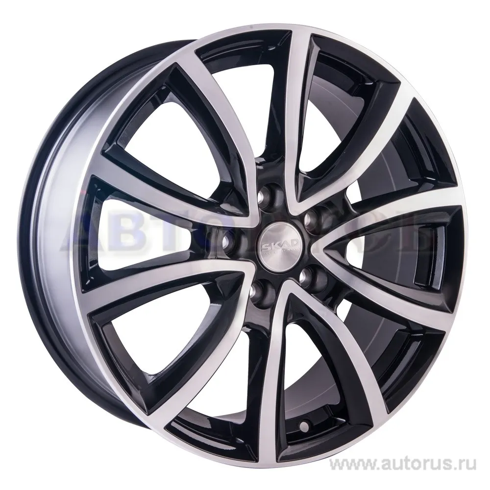 Диск литой R17 7J 5x115/70.2 ET46 СКАД Онтарио алмаз 182 10 05
