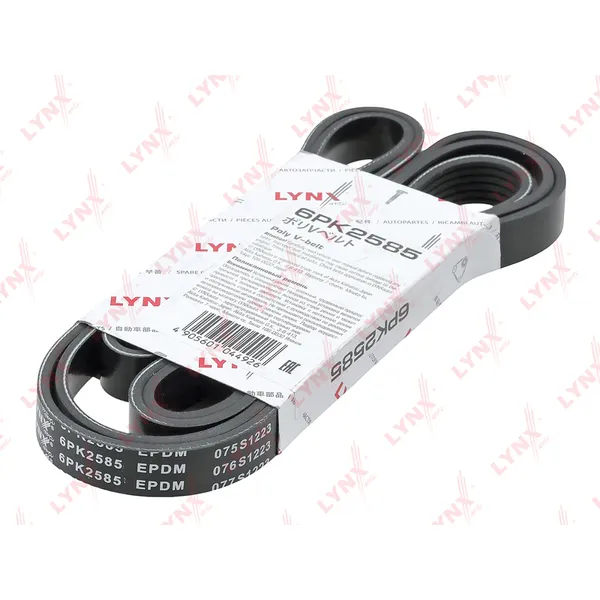 Ремень поликлиновый LYNXauto 6PK2585