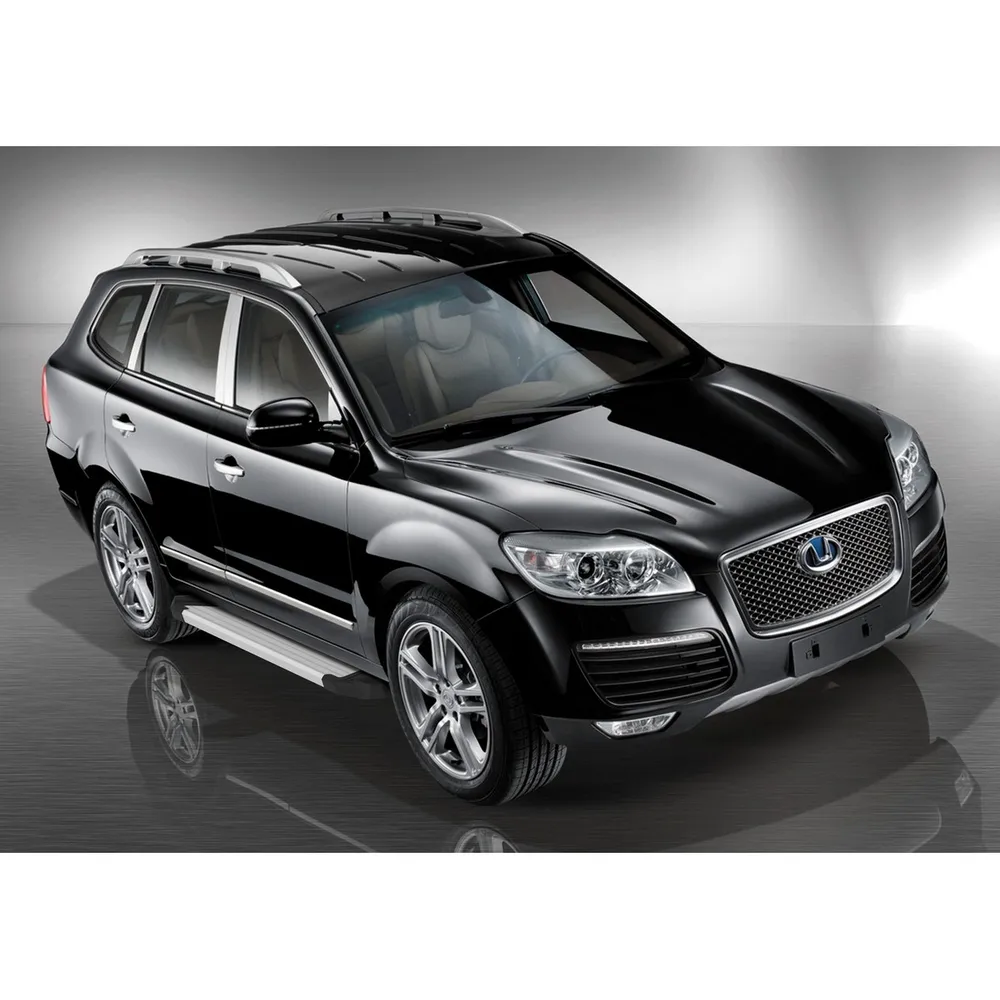 Порог-площадка Silver F173AL + комплект крепежа, RIVAL, Hawtai Boliger 2014-2020 Hawtai Boliger F173AL.2901.1