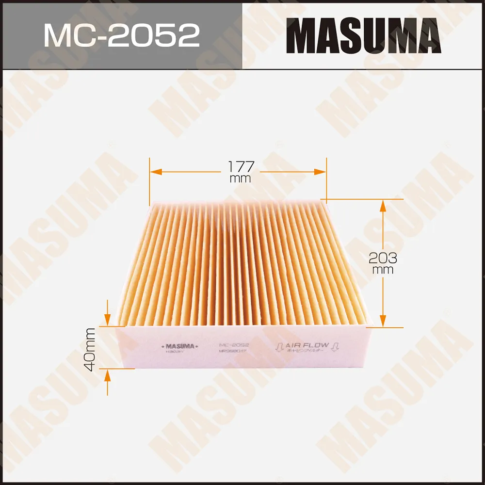 Фильтр салонный MITSUBISHI COLT MASUMA MC-2052