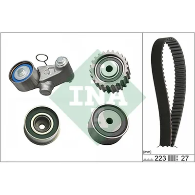 Комплект ремня грм subaru foresterimprezalegacy 1.62.5 INA 530042610