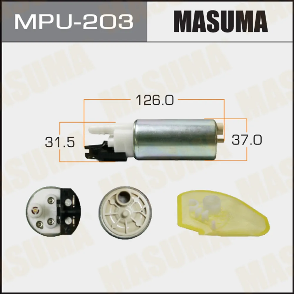 Насос топливный NISSAN AD MASUMA MPU-203