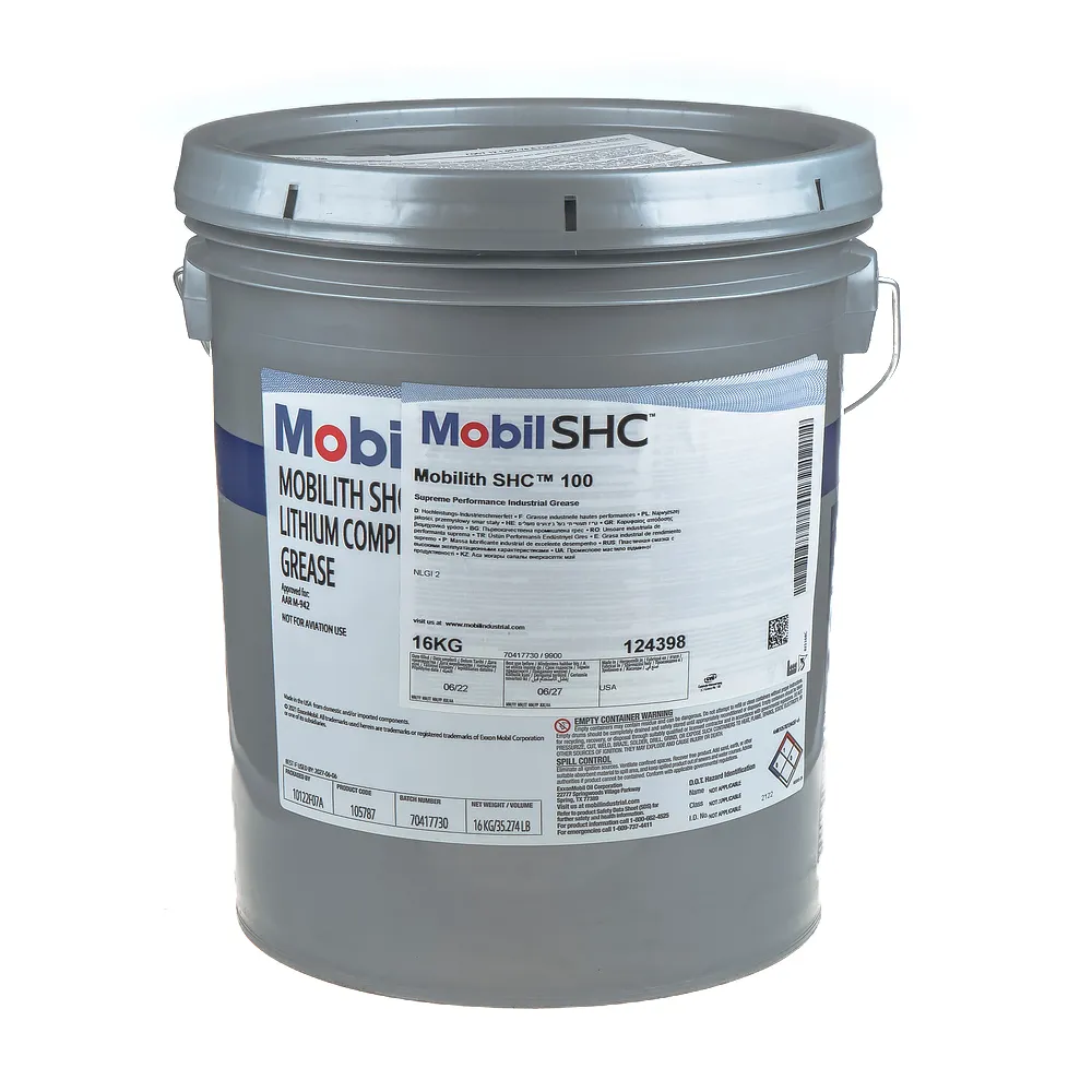 Смазка MOBIL Mobilith SHC 100 16 кг 124398