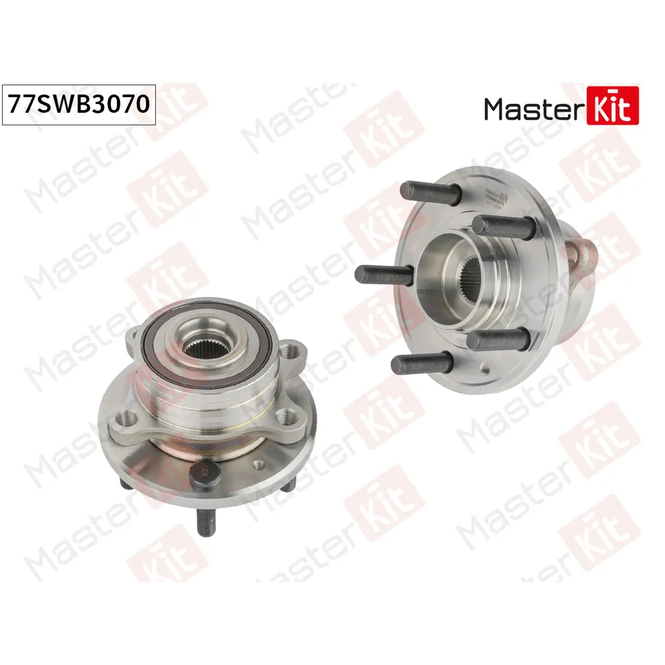 Ступица в сборе с подшипником перед./зад. Ford EXPLORER 2010 - MASTERKIT 77SWB3070