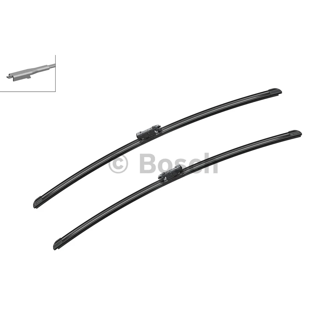 Щетка стеклоочистителя 680/680 мм бескаркасная комплект 2 шт BOSCH AERO 3 397 014 115