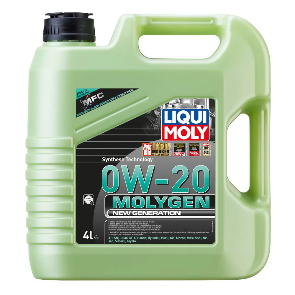 Масло моторное Molygen New Generation 0W-20 SP GF-6A (4л) LIQUI MOLY 21357