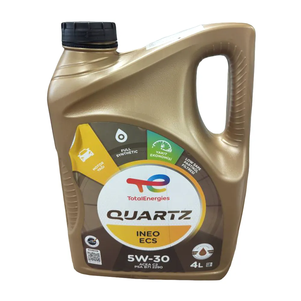 Масло моторное TOTALENERGIES Quartz Ineo ECS 5W-30 синтетическое 4 л УЦЕНКА! 213685-N12