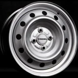 Диск штампованный R15 6J 4x100/54.1 ET45 TREBL 64A45R Black 9098548