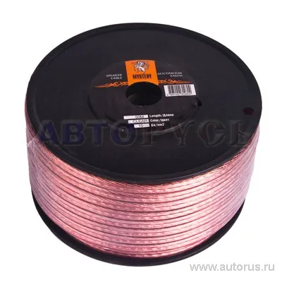 Кабель акустический 2x4 мм кв., 10GA, 1 м MYSTERY MSC-10