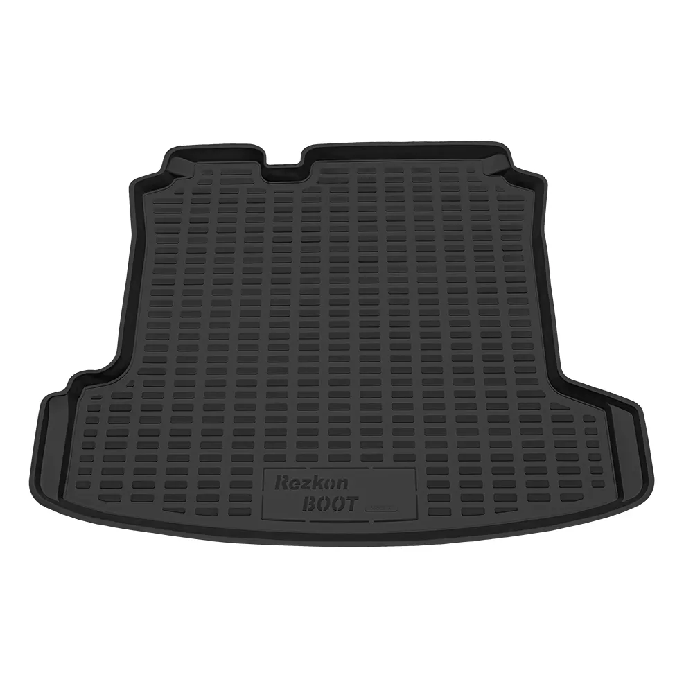 Коврик в багажник Volkswagen Polo V 2009-2020 седан пластик Rezkon 5035020100