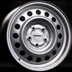 Диск штампованный R15 6J 5x110/65.1 ET35 TREBL 64L35F Silver 9099853