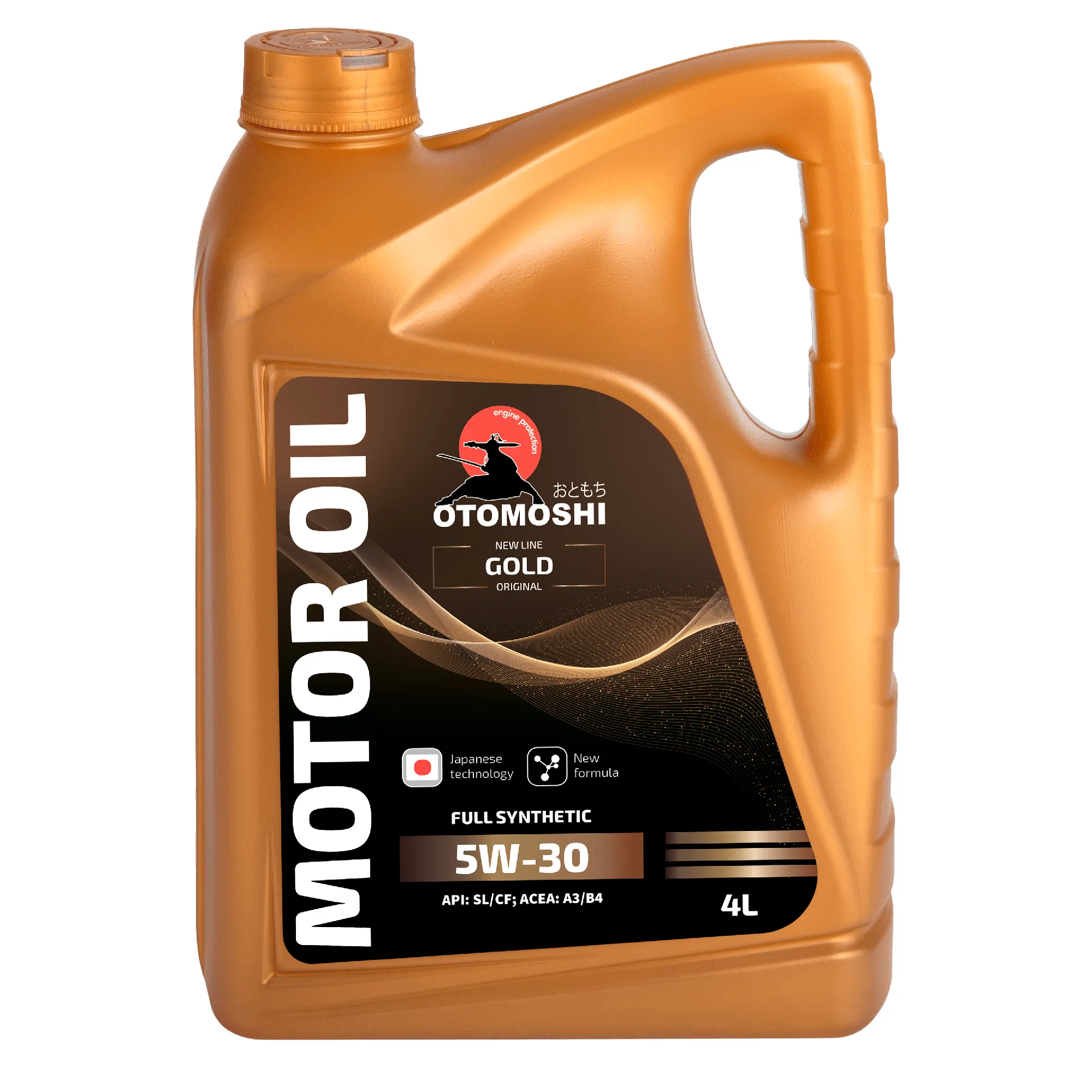 Масло моторное OTOMOSHI GOLD 5W-30 4 л MF216442