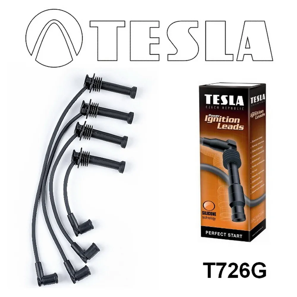 Провода высоковольтные FORD Mondeo 98-> 1.6/1.8/2.0L TESLA T726G