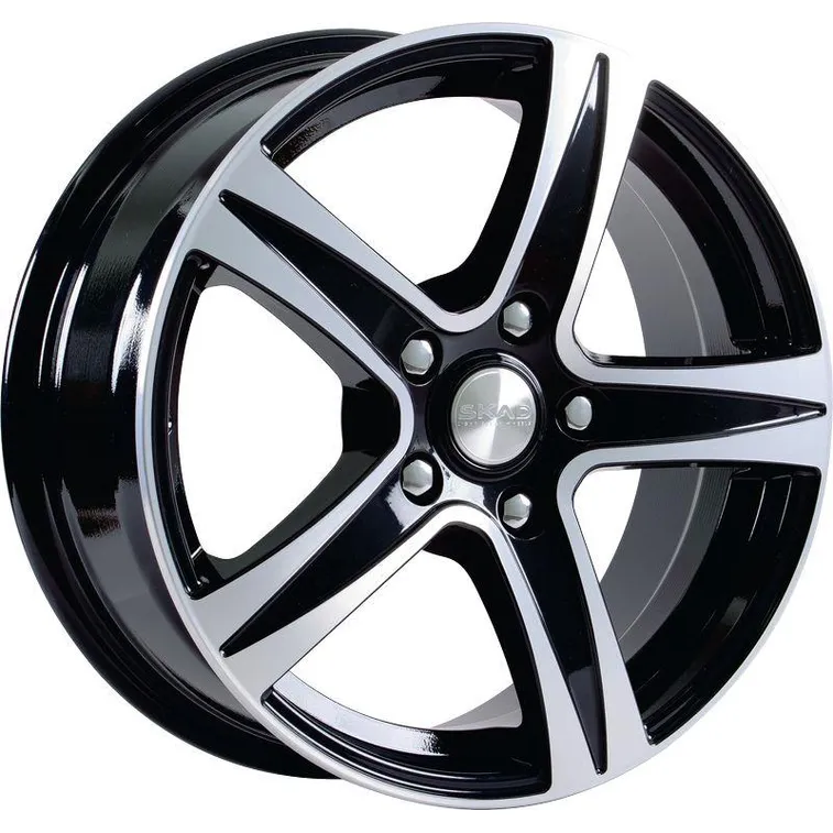 Диск литой R15 6.5J 5x100/57.1 ET35 СКАД Сакура Алмаз 1270205
