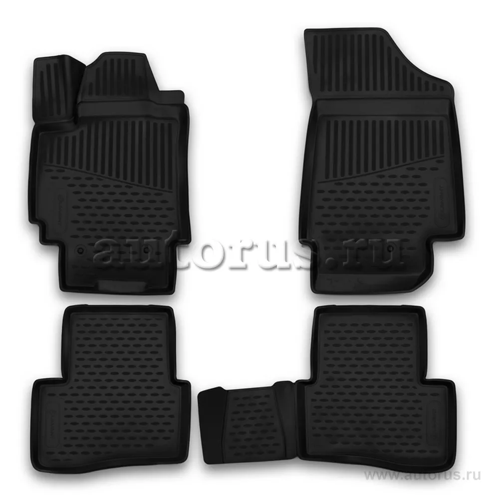 Коврики 3D в салон HYUNDAI Creta, 2016->, 4 шт. (полиуретан) Element ELEMENT3D2063210k Element ELEMENT3D2063210k