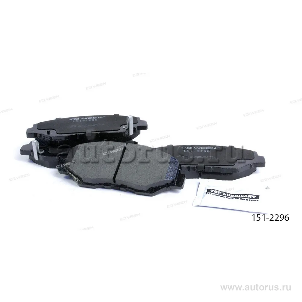 Тормозные колодки дисковые передние HONDA CR-V I/II, Accord VII WEEN 151-2296