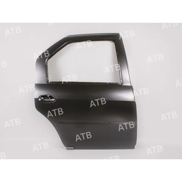 Дверь Renault Logan 1 2004-2015 задняя правая с отв. под узкий молдинг ATB 1ARL1043RR