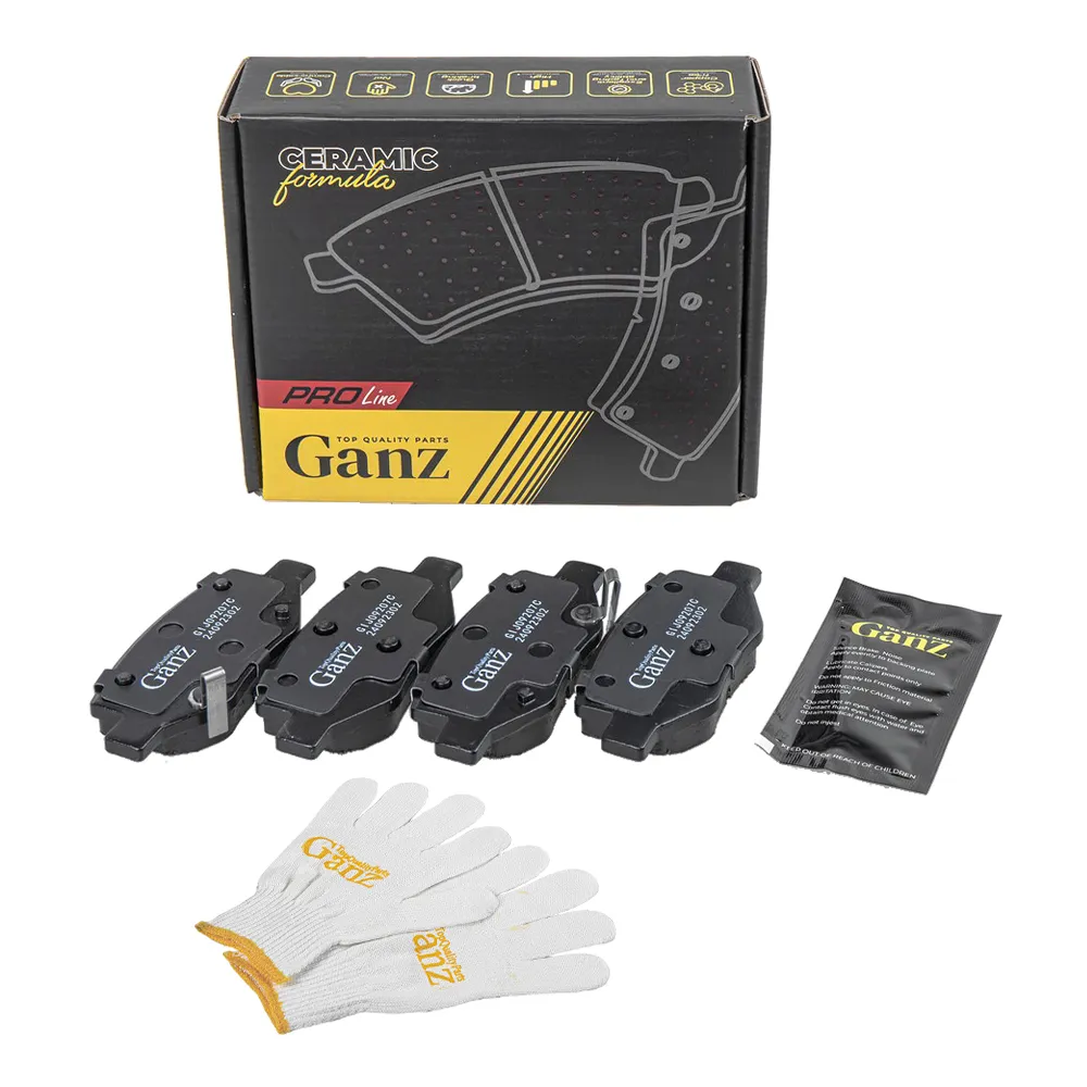 Колодки тормозные задние PRO-Line Ceramic для Geely Coolray GANZ GIJ09207C