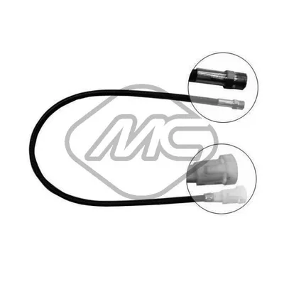 Трос спидометра AX SPORT MM.??620 CC Metalcaucho 80785
