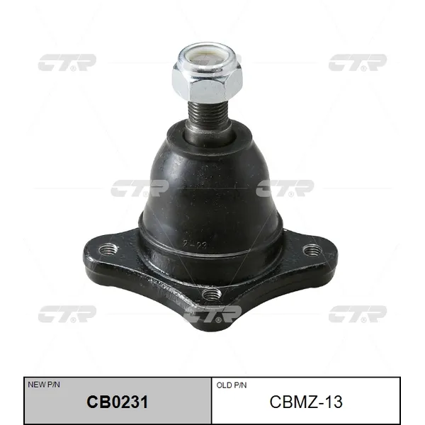 Опора шаровая L=R MAZDA E2000/E2200/Bongo 84-> CTR CBMZ-13