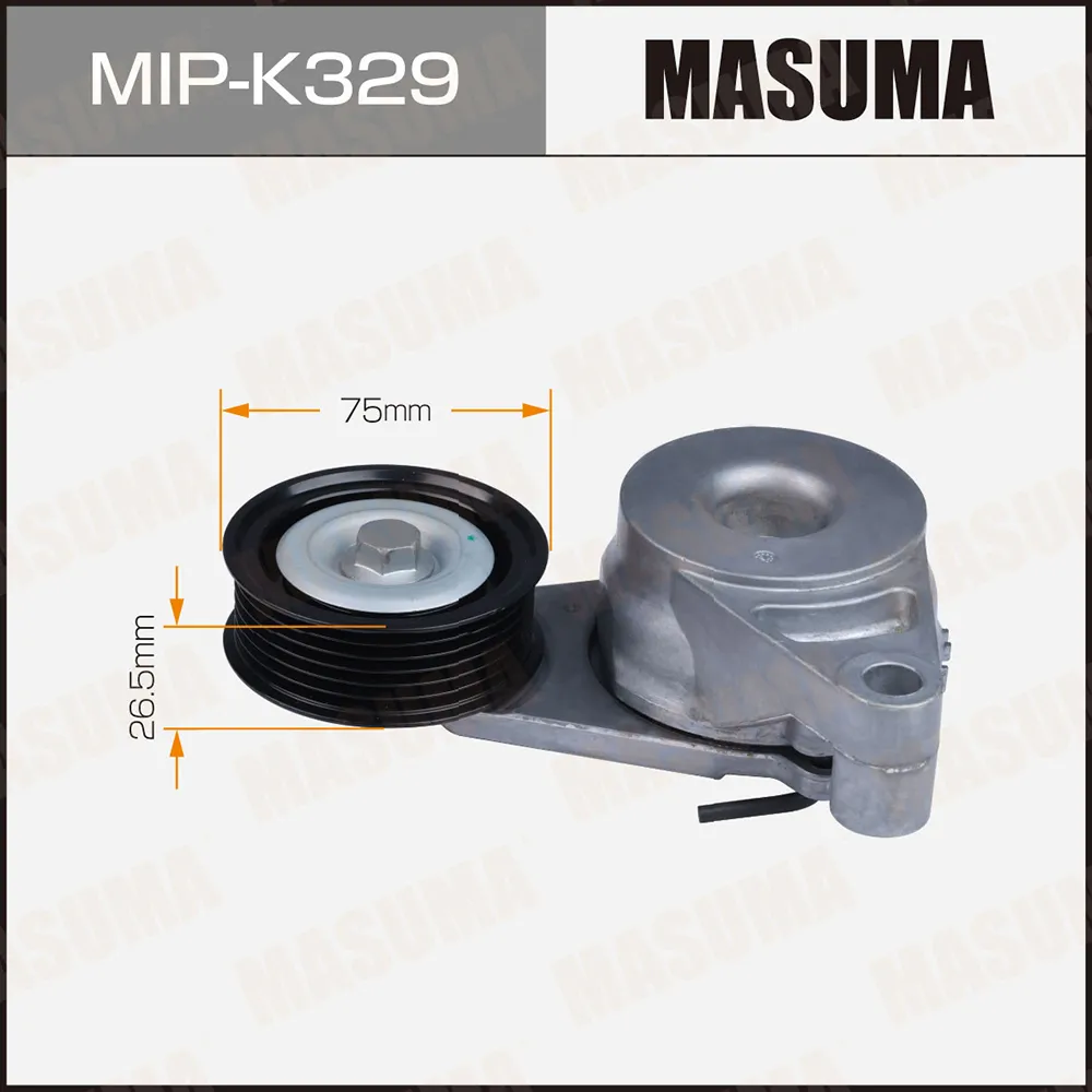 Ролик натяжителя ремня привода навесного оборудования MASUMA MIP-K329