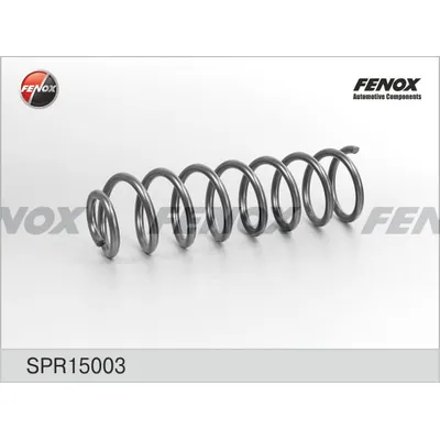 Пружина подвески RENAULT MEGANE II 02-08 1.4, 1.6, 2.0 ЗАДНЯЯ FENOX SPR15003