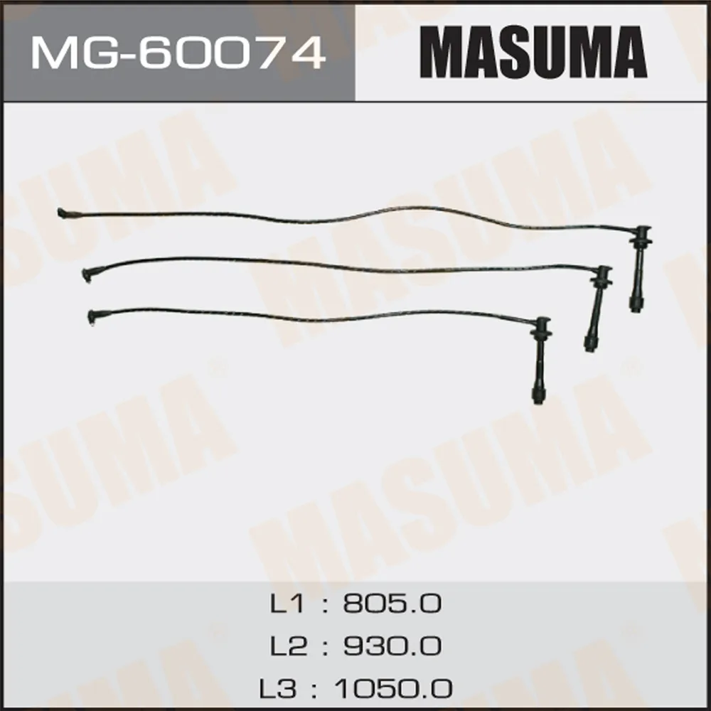 Провода высоковольтные (комплект) TOYOTA AVALON MASUMA MG-60074