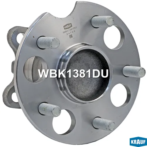 Ступица в сборе задн, прав TOYOTA Highlander I (XU20) / TOYOTA Harrier II (XU30) / LEXUS RX II (XU30 KRAUF WBK1381DU