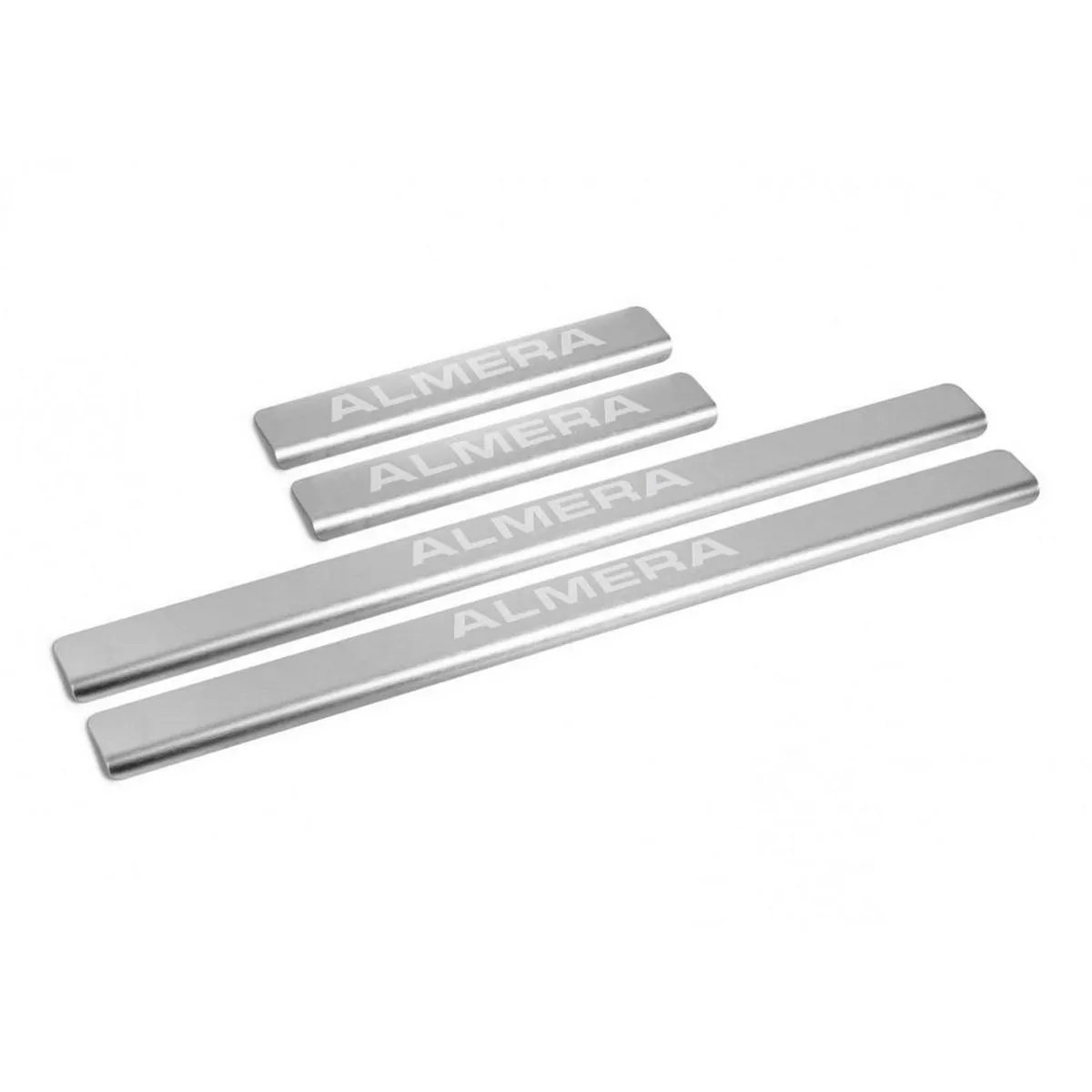 Накладки порогов AutoMAX (4 шт.) Nissan Almera 2012-2018 AutoMax AMNIALM01