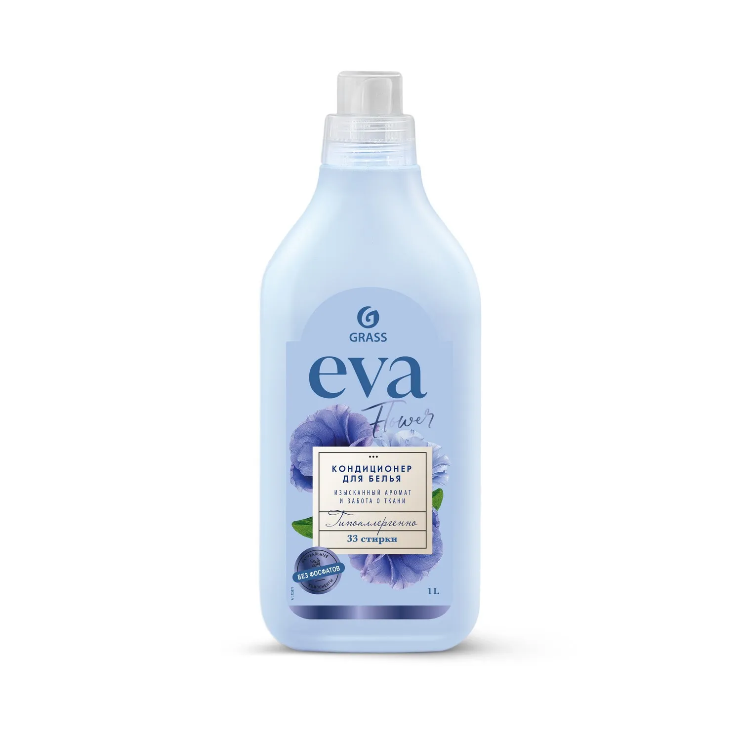 Кондиционер для белья EVA flower концентрированный (флакон 1 л) GRASS 125871