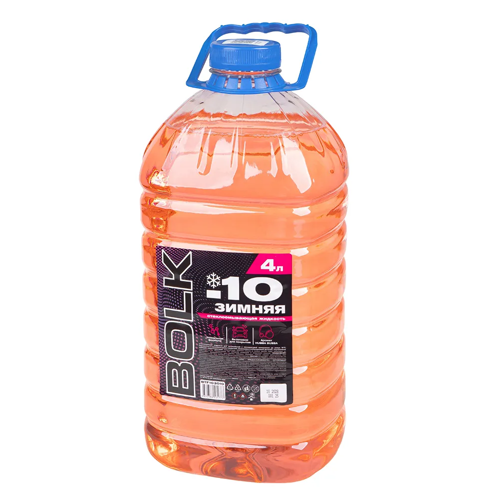 Жидкость незамерзающая BOLK -10 (4л) Hubba Bubba BOLK BTF103010