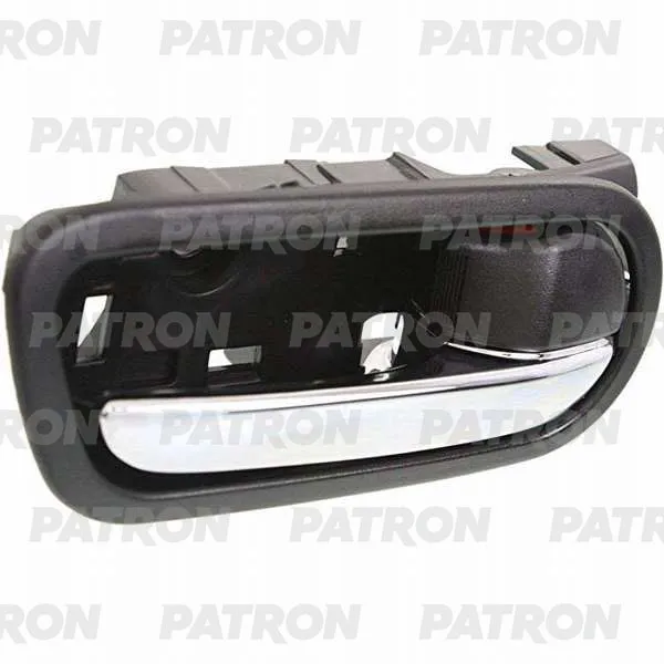 Ручка двери внутр задн прав MAZDA: 6 09-13 (хром\черн) PATRON P20-1050R