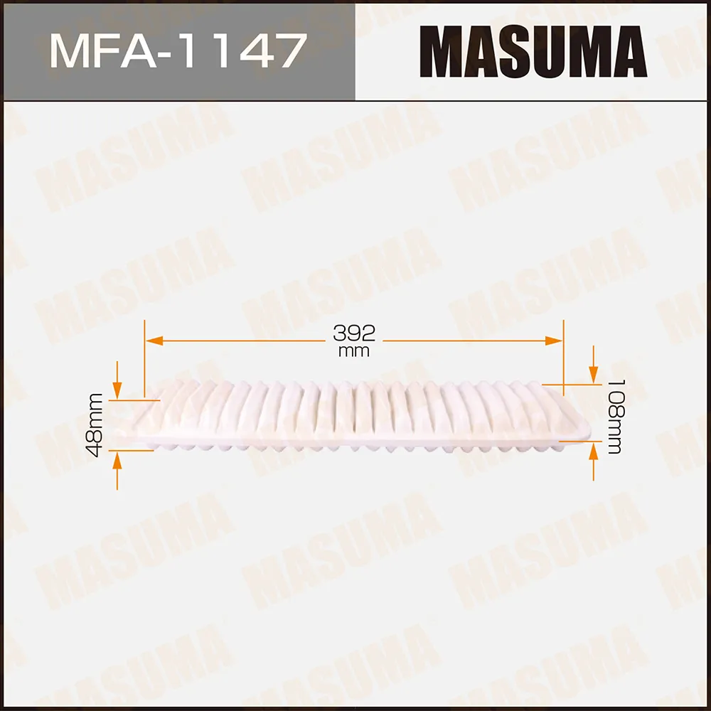 ВОЗДУШНЫЙ ФИЛЬТР A-1024   MASUMA  (140)