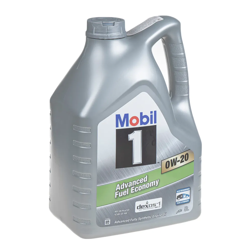 Масло моторное MOBIL 1 0W-20 синтетическое 5 л 155253