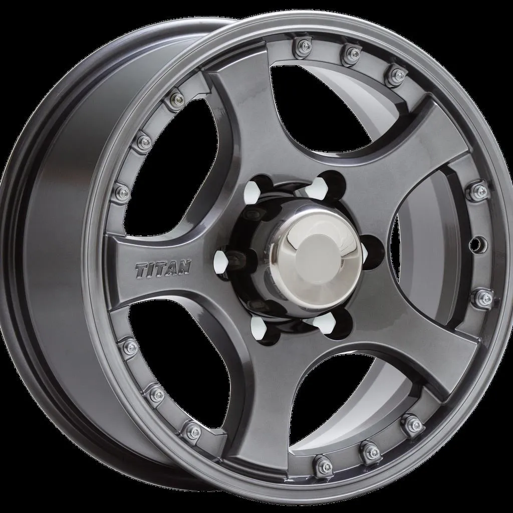 Диск литой R16 7J 5x139.7/109.7 ET20 СКАД Титан графит 1240227