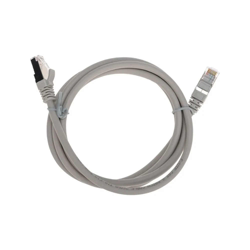 Патч-корд F/UTP CAT 6, RJ45-RJ45, 26AWG, LSZH, серый, 1.5м REXANT 02-0210-105