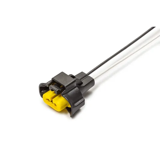 Разъем ST09052101 (2pin) 2 контакта цоколя лампы H7, H11, жгута противотуманных фар для Audi, Ford, Hyundai, Kia, Renault, Seat, Skoda, Nissan, Volkswagen.