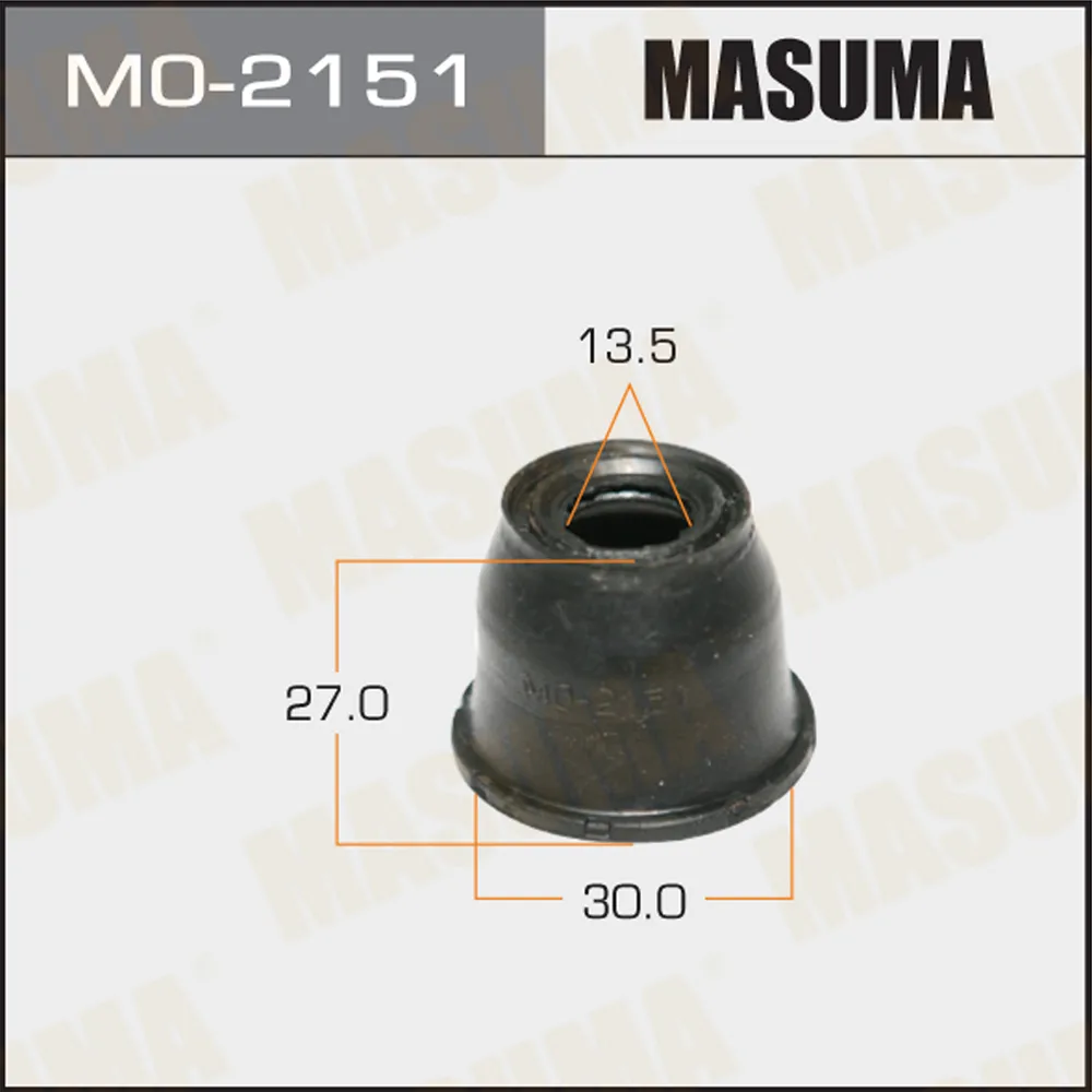 Пыльник шарового шарнира 13,5х30х27 MASUMA MO-2151