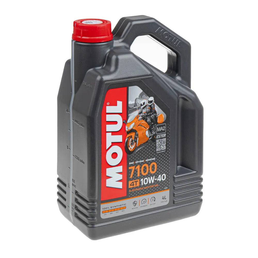 Масло моторное Motul 7100 4T 10W-40 синтетическое 4 л 112122