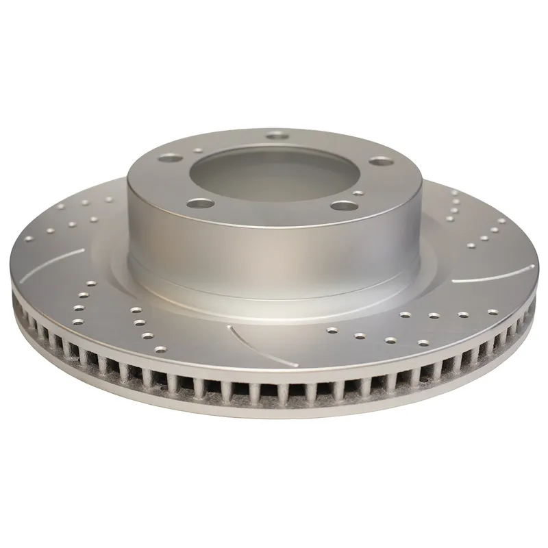 Диск тормозной передний R (перфорация с насечками + GEOMET) CWORKS C21RR0501R