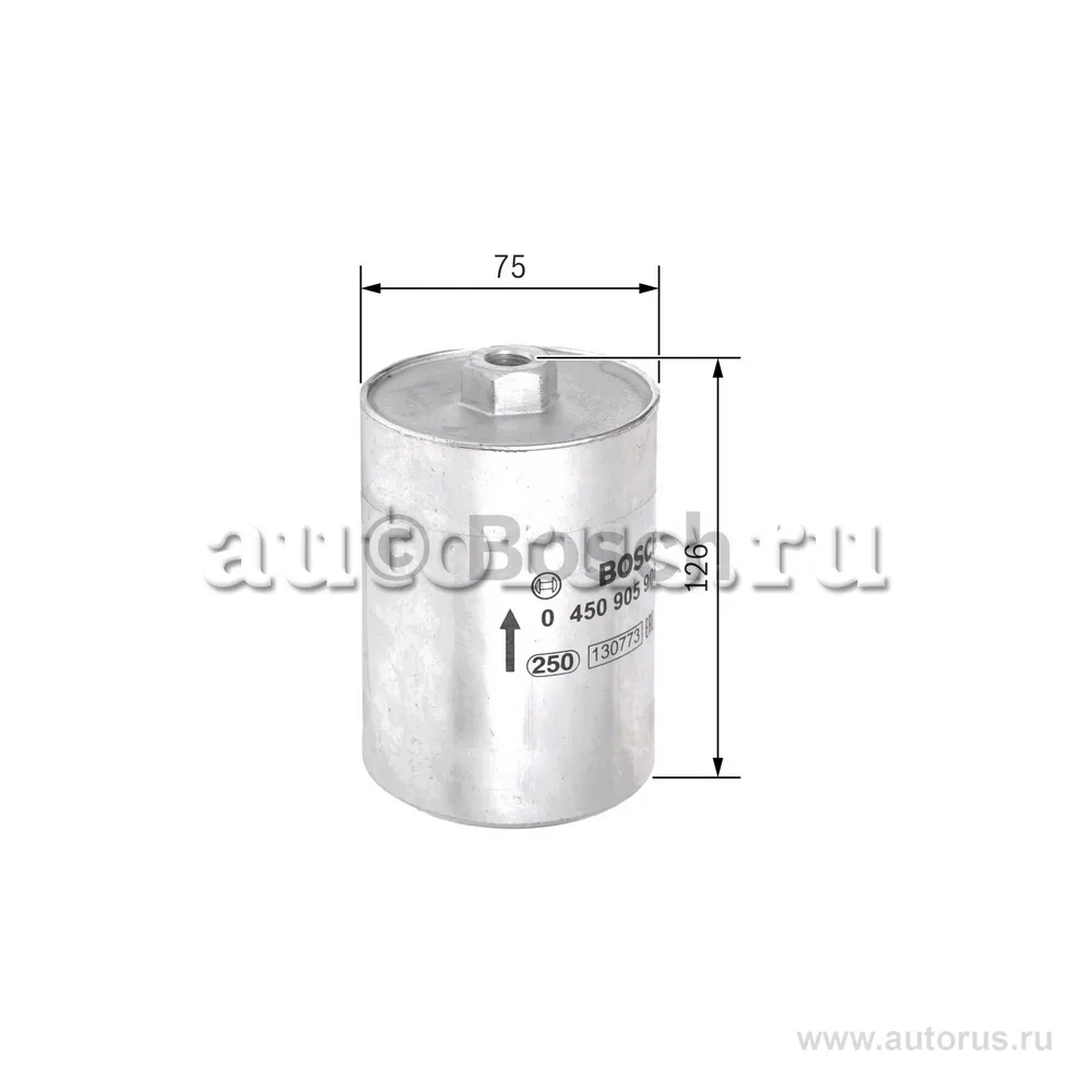 Фильтр топливный AUDI 80 91-94, 80 Avant 91-96, A4 95-00, A4 Avant 95-01, A6 94-97, A6 97-05, A6 Avant 94-97, A6 Avant 97-05, A8 94-02, ALLROAD 00-05, V8 88-94