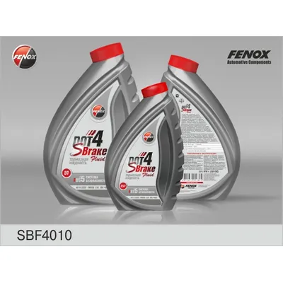 Жидкость тормозная FENOX Sbrake DOT4 1 л SBF4010
