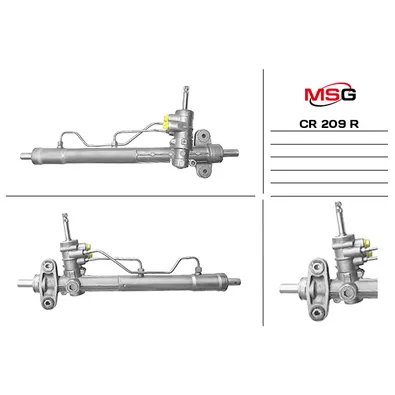 Рулевая рейка с ГУР восстановленная CHEVROLET Spark 2005-,DAEWOO Matiz 2005- MSG CR209R