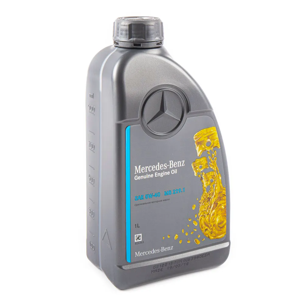 Масло моторное MERCEDES-BENZ МB 229.1 5W-40 1 л A000 989 73 02 11 BGFR