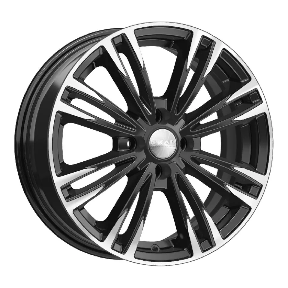 Диск литой R16 6.5J 4x100/60.1 ET37 СКАД Ламар Алмаз 92581190709
