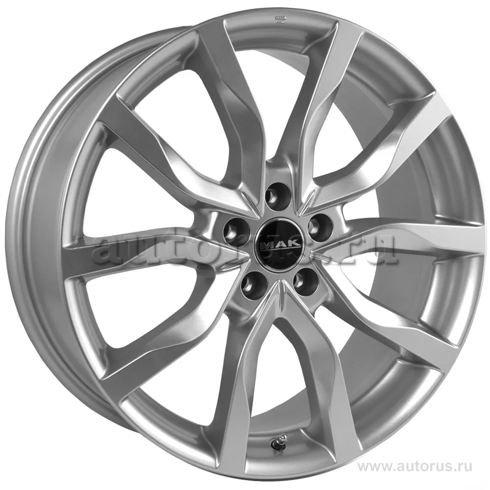 Диск литой R20 10.5J 5x120/76 ET35 MAK Highlands Silver F1520HISI35I